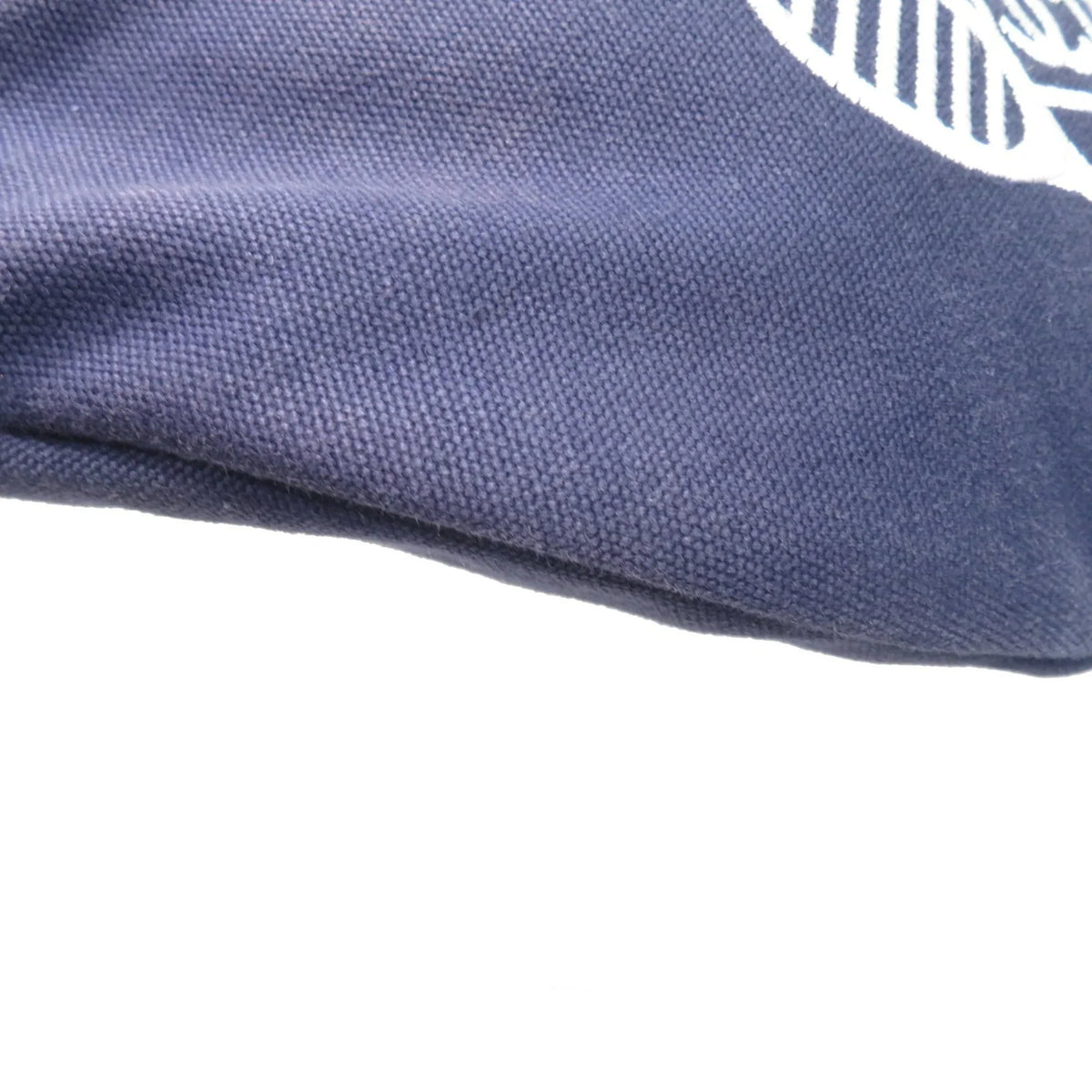 Pre-Owned CHANEL Sportsline Waist Bag Body Navy/White Canvas Women's Men's (Good)