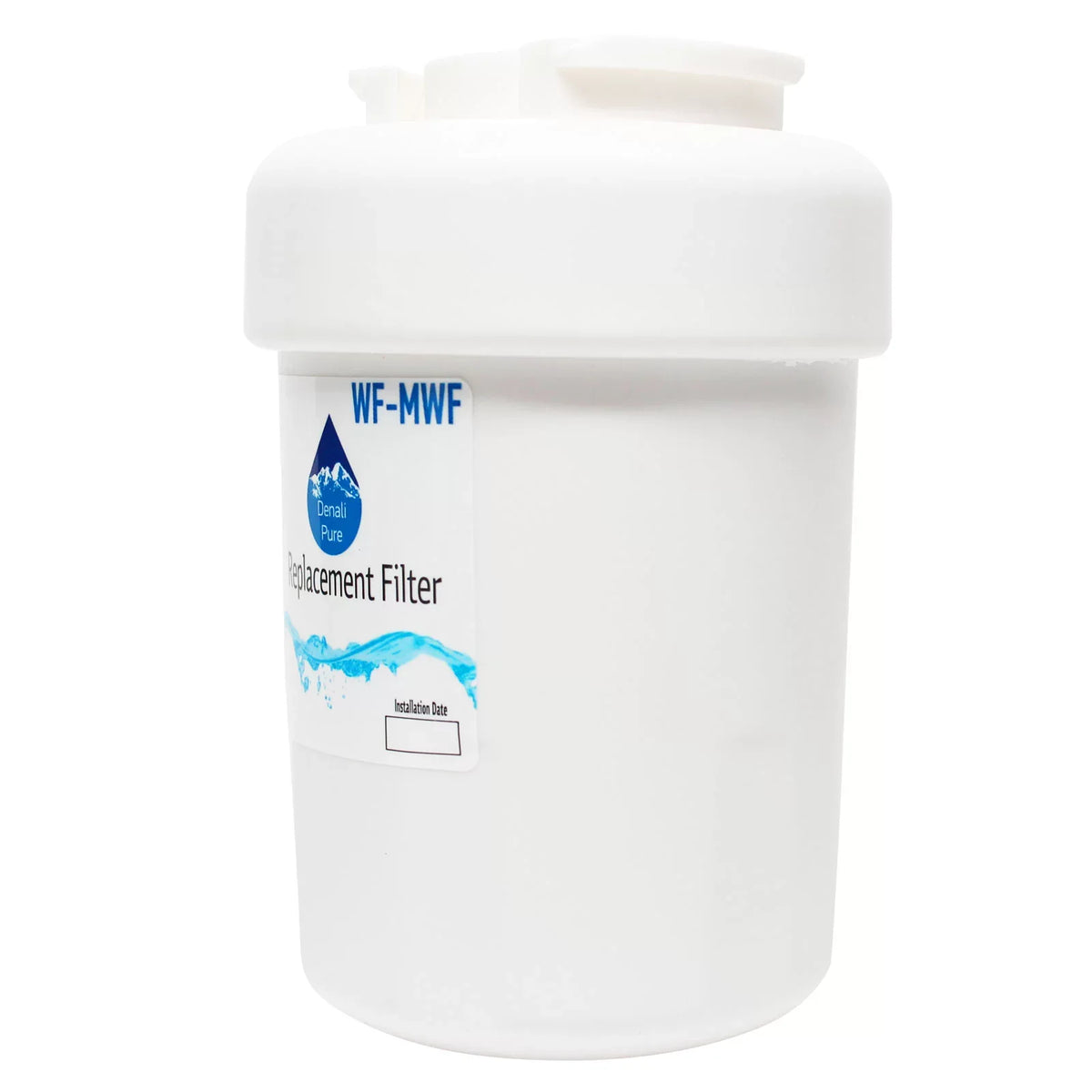 5-Pack Replacement for General Electric CFCP1NIZBSS Refrigerator liquid Filter - matching with General Electric MWF, MWFP Fridge aqua Filter Cartridge - Denali Pure Brand