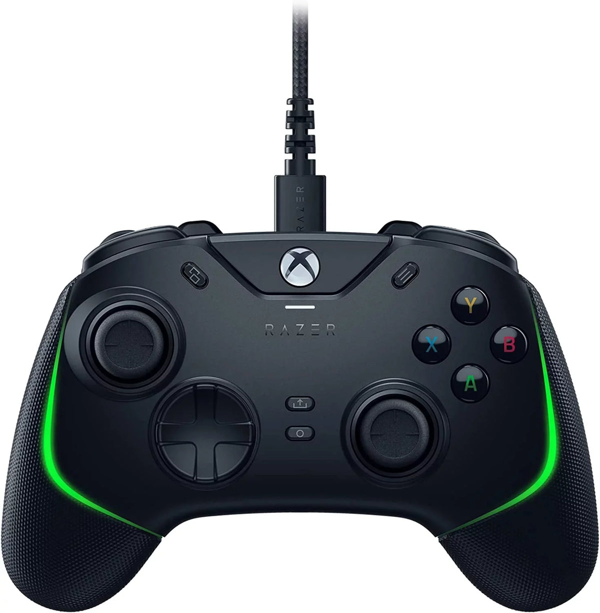 '- Wolverine V2 Wired Gaming Controller for Xbox Series X|S, Xbox One, PC with Remappable Front-Facing Buttons - Black With Cleaning Electric kit Bolt Axtion Bundle Like New