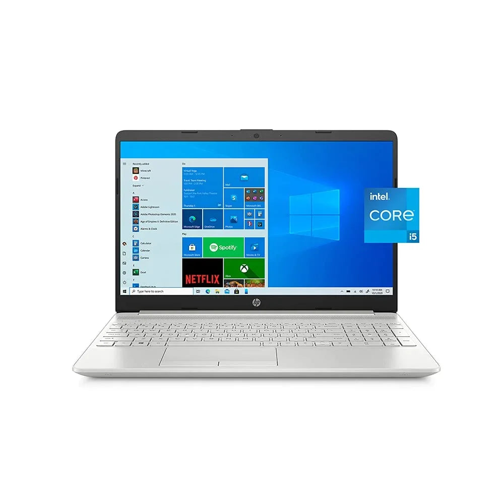 2021 15.6" FHD Laptop Computer, 11th Gen  Core i5-1135G7(Beats i7-1065g7), 12GB DDR4 RAM, 512GB PCIe SSD,  Iris Xe Graphics, HD Webcam, Stereo Speakers, Windows 10, Silver, 32GB USB Card