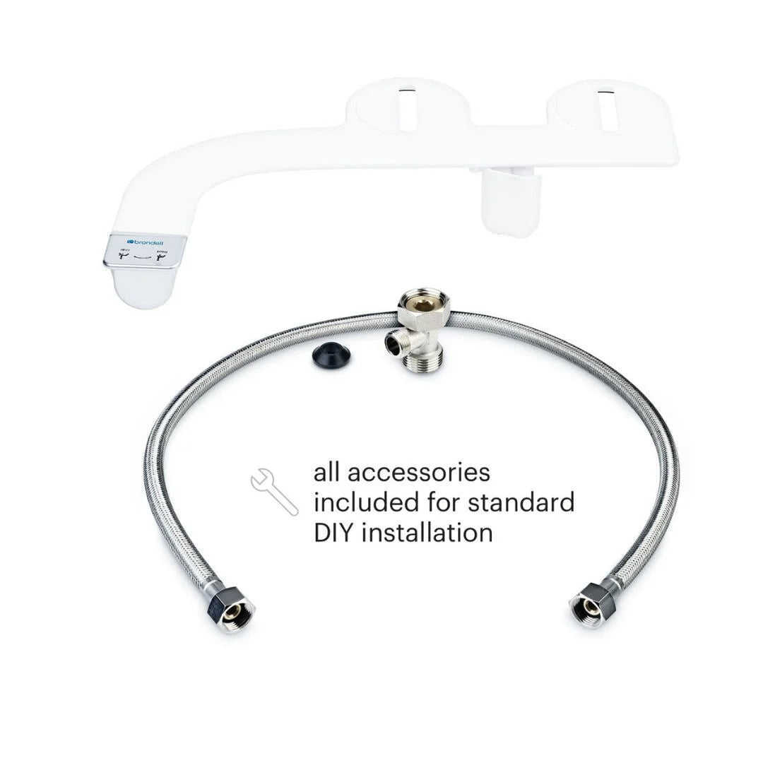 Brondell SimpleSpa White Universal Bidet System