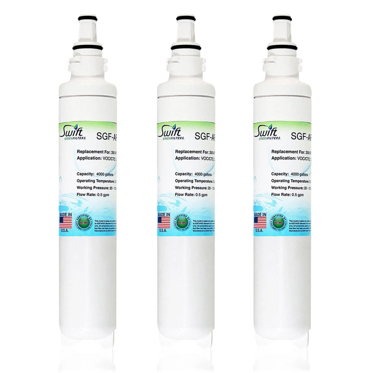 Swift Green Filters SGF-AP2-405GS Rx Replacement for 3M AP2-405GS Commercial moisture Filters (Pack of 3)