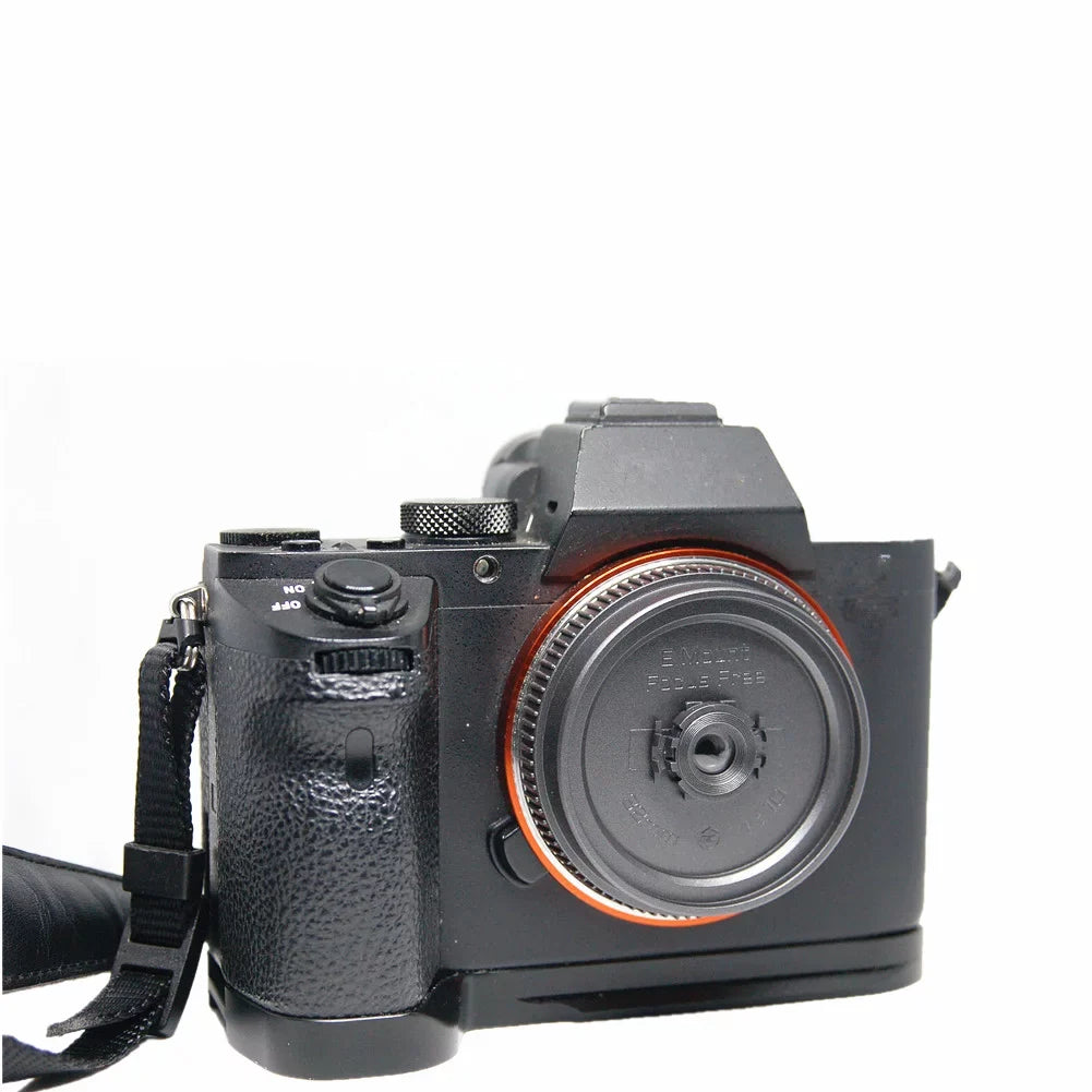 Replacement Lens 32MM Body Cap Lens Wide Angle Ultra Thin Focus Free For  (E Mount)