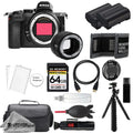 Z5 Mirrorless Digital Camera (Body) w/  FTZ II Mount Adapter+ 64GB + Extra Battery+ Tripod- Accessory Kit