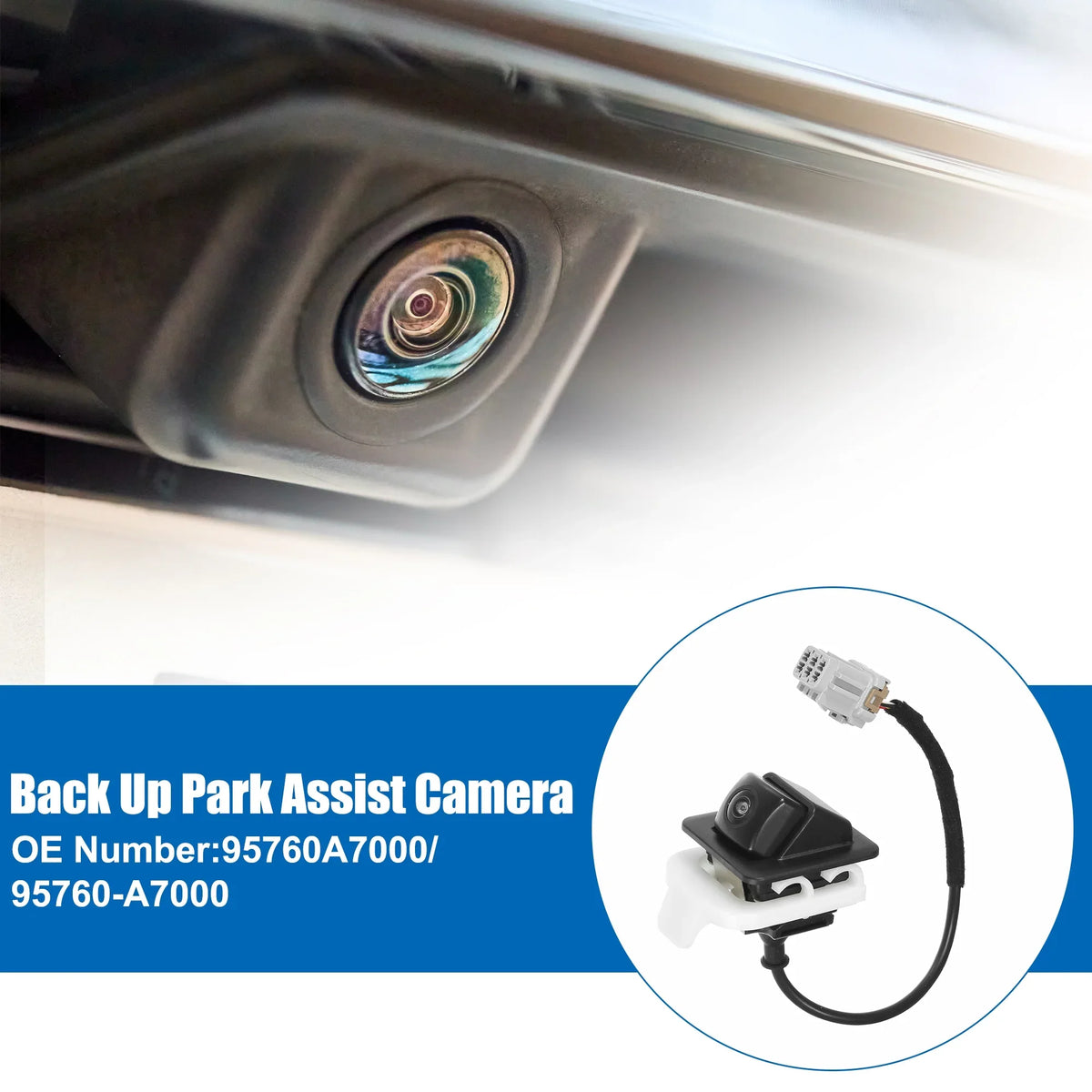 Unique Bargains Car Rear View Back Up Camera Fit for Kia Forte Sedan No.95760A7000/95760-A7000