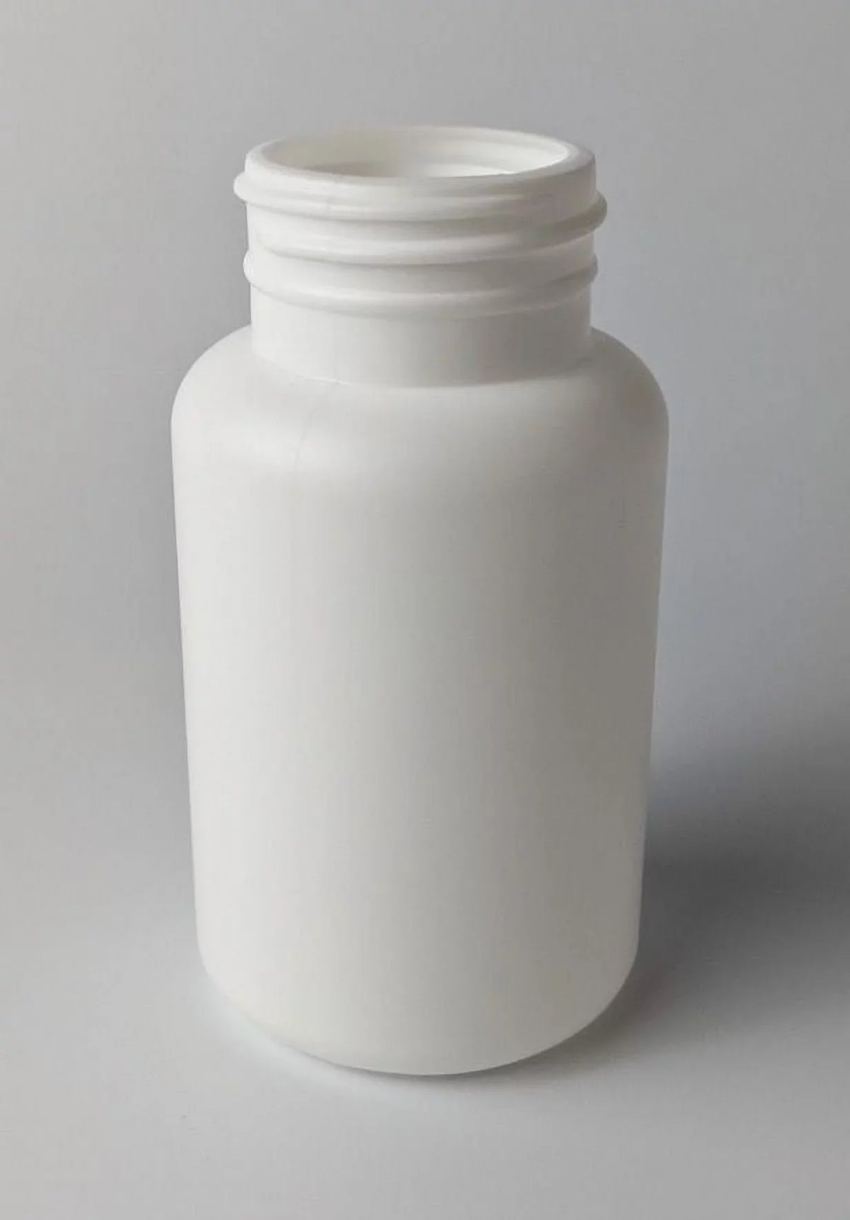 130) Child-impervious Caps, Mega-Pro, Caps Included by Sponix BioRx. Pharmacy Vials 30 Dram WHITE (QTY