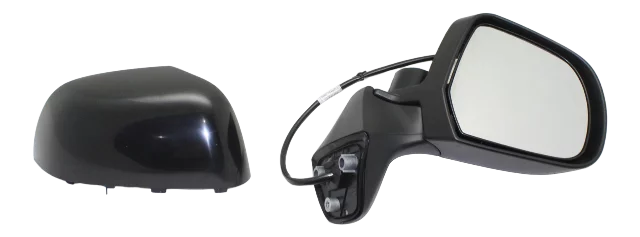 SR Model). VERSA NOTE 14-19 MIRROR RH, Power, Manual Folding, Non-Heated, Paintable, w/o Side View Camera, (Exc