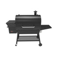 HomeStock Retro Revival HomeStock 2000 Square Inch Pellet Grill With Side Shelf
