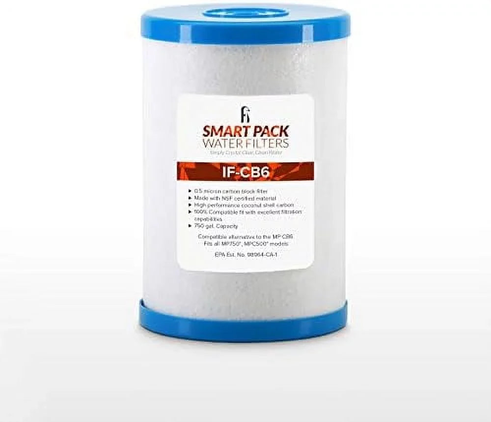 Ifilters CB6 Carbon Block moisture Filter Replacement For MP MPC Systems