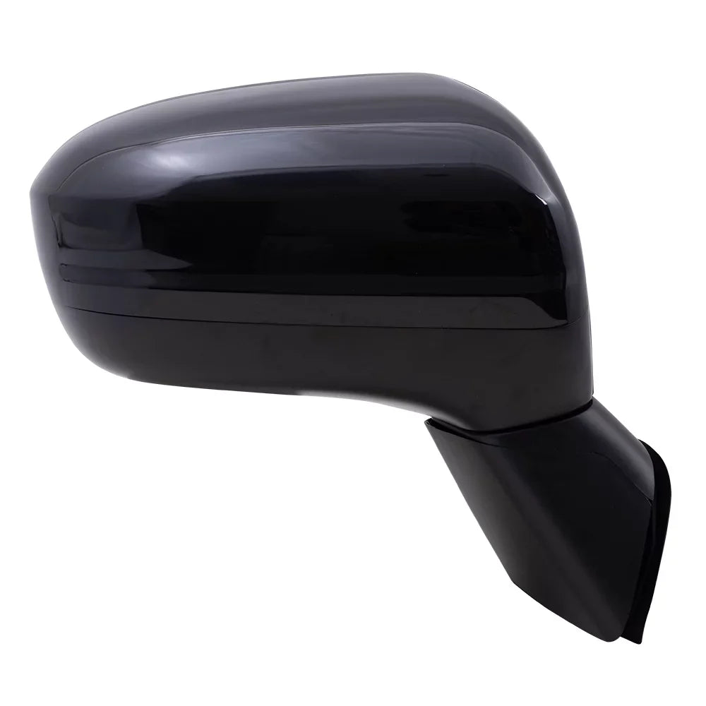 Brock Aftermarket Replacement Passenger Right Power Mirror Without Heat-Camera Paint To Match Black matching With 2014-2015 Honda Civic
