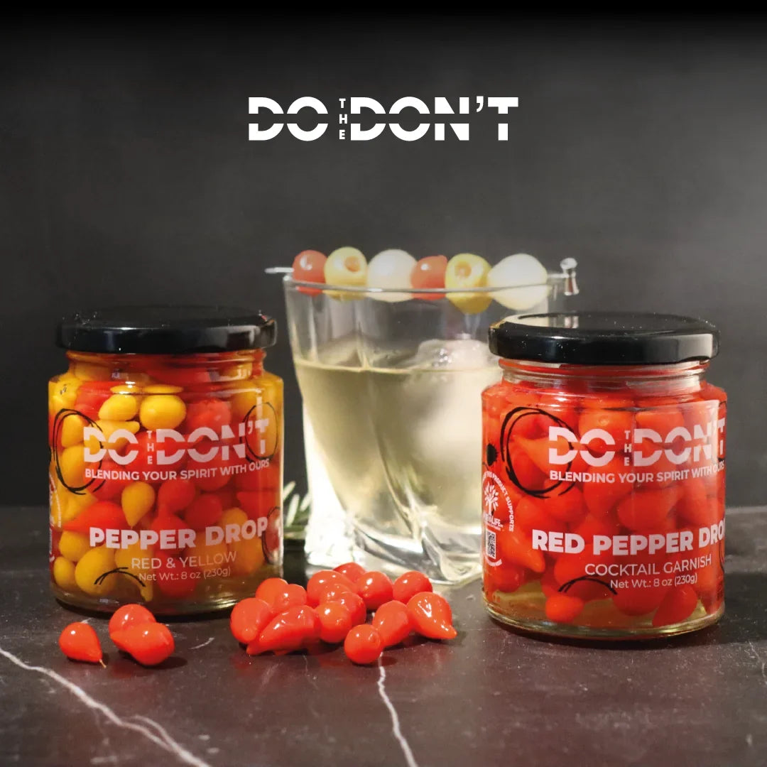 RED & YELLOW SWEET DROP PEPPER  12 units x  16oz