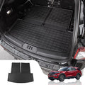 Fit 2020 2021 2022 2023  Explorer Cargo Liner TPE All atmospheric conditions Trunk Mat Back Seat wrap Protector for 6&7 Passenger Explorer Accessories (Trunk Mat with Backrest Mat)