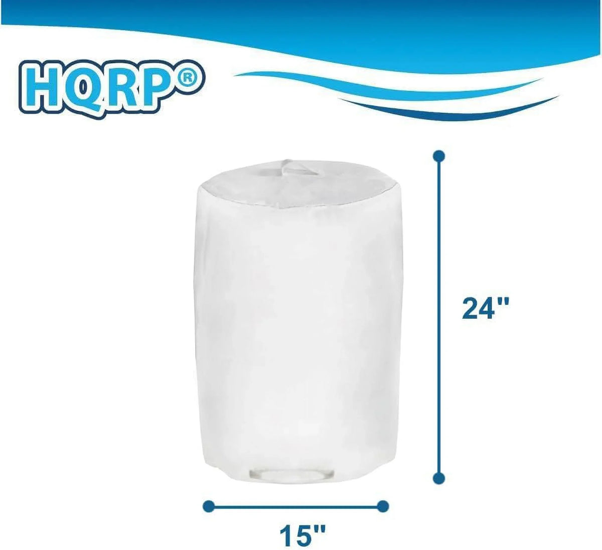 Dust Collector Bag, 15" X 24", 1 Micron Filter, appropriate With 70006 70335, Fits Most Dust Collector Systems