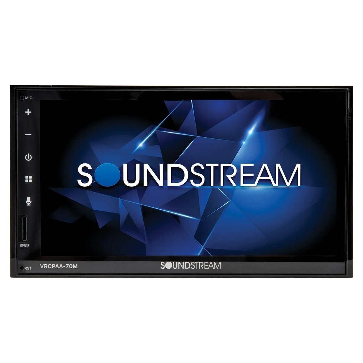 Soundstream VRCPAA-70M 7" Double DIN Bluetooth  CarPlay & Android +Camera Silver