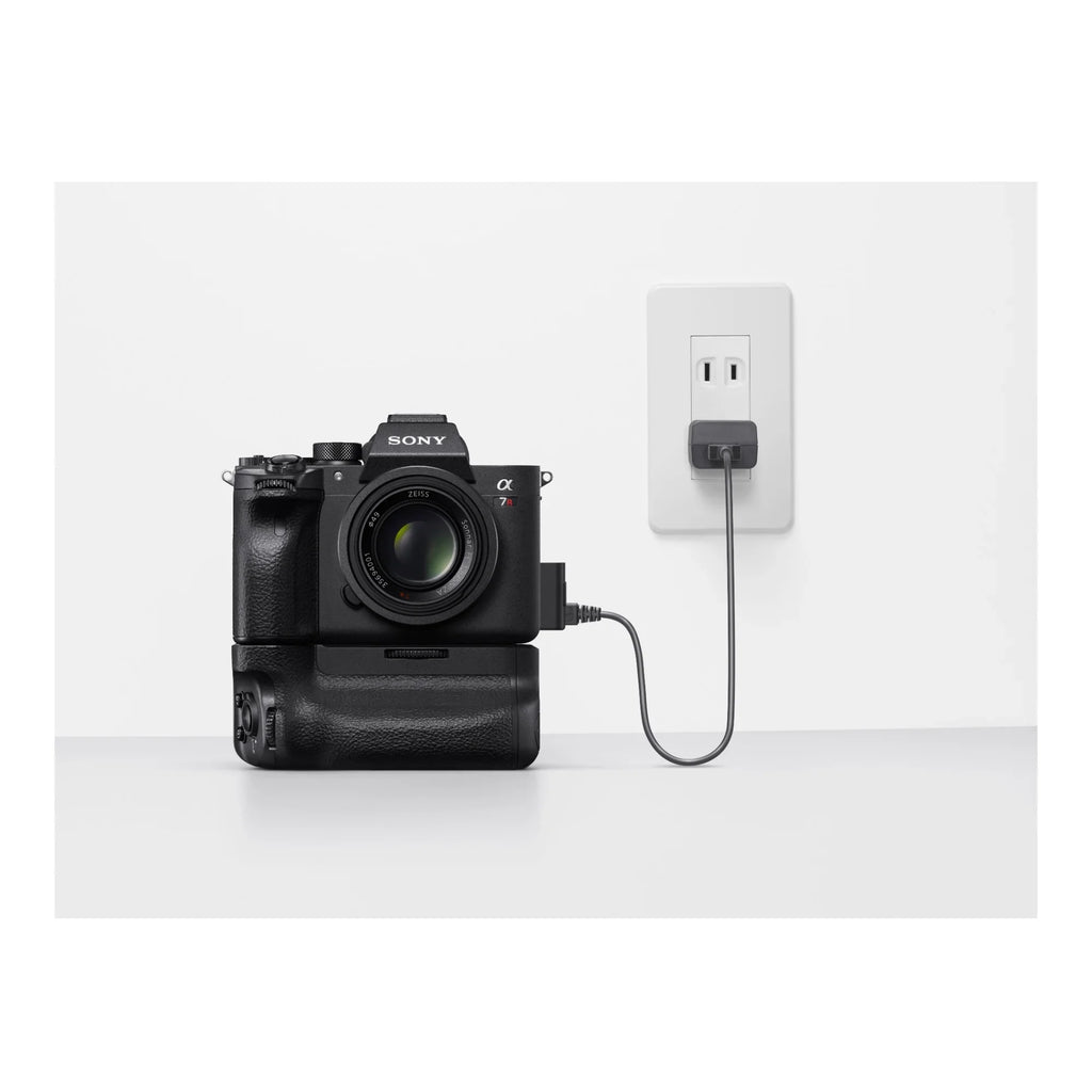 Vertical Grip for Alpha a7R IV Camera with 64GB SD Card Bundle