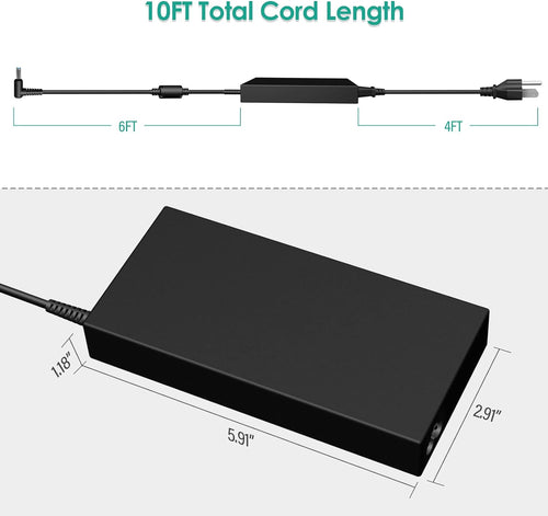 150W 7.7A AC Charger for  Original  ZBook 15 16 17 15u 15v G3 G4 G5 G6 G8 OMEN 15 17 ZBook Create Fury 15 17 G7 Victus 15 ADP-150XB B 740243-001 Laptop Power Adapter