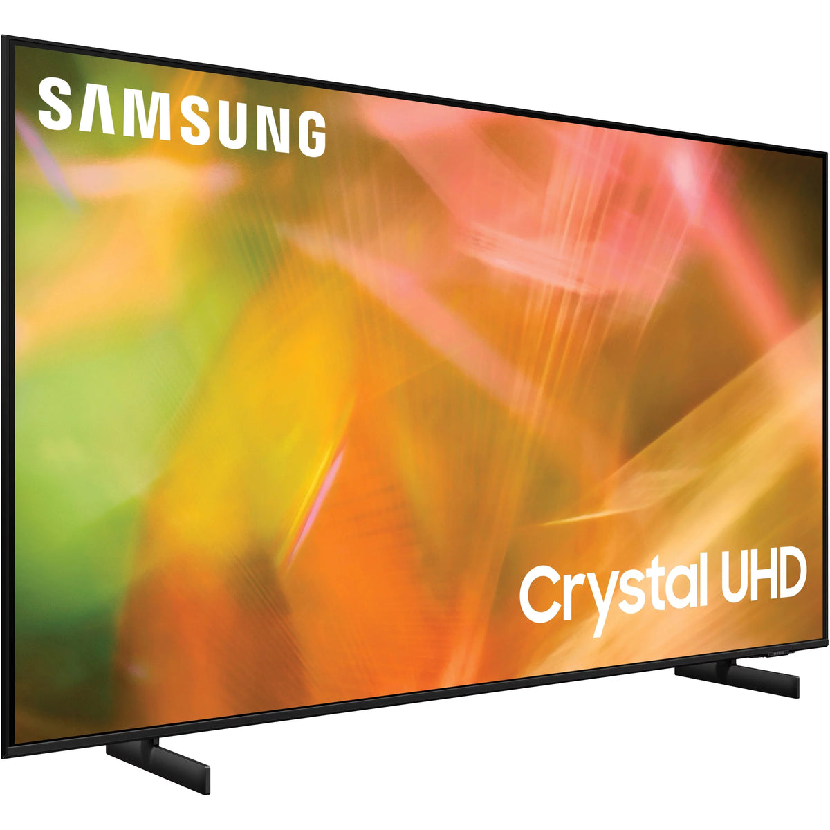 Restored  43" Class 4K Crystal UHD (2160p) LED Smart TV with HDR UN43AU8000 2021 [Refurbished]