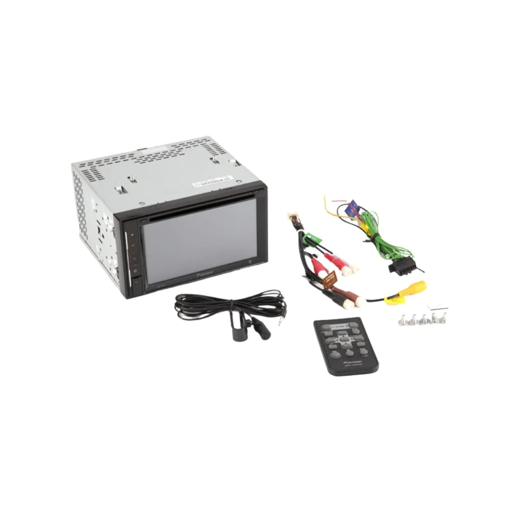 KIT4748 Bundle for 2000-2006  Explorer Sport Track W/ Pioneer AVH-241EX Double DIN Car Stereo with Bluetooth/Backup Camera/Install Kit/in-Dash DVD/CD AM/FM 6.2" Touchscreen Digital Media Receiver