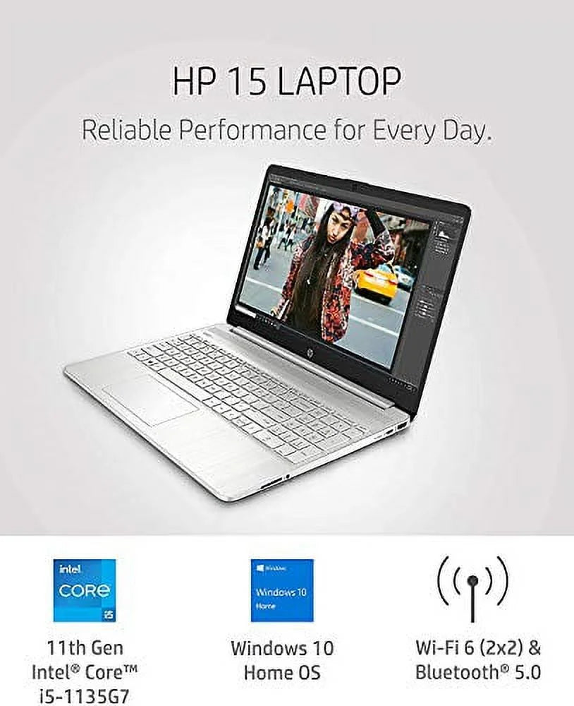 2021 Newest  15.6" IPS FHD Laptop,  i5-1135G7(Benchmark Beats  i7-1065G7),  Iris Xe, 32GB DDR4 RAM, 1024GB PCIE SSD, Fingerprint, Lightweight, Bundle HDMI, Win 10 Home, Silver