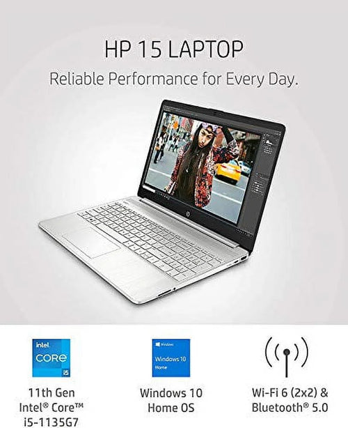 2021 Newest  15.6" IPS FHD Laptop,  i5-1135G7(Benchmark Beats  i7-1065G7),  Iris Xe, 32GB DDR4 RAM, 1024GB PCIE SSD, Fingerprint, Lightweight, Bundle HDMI, Win 10 Home, Silver