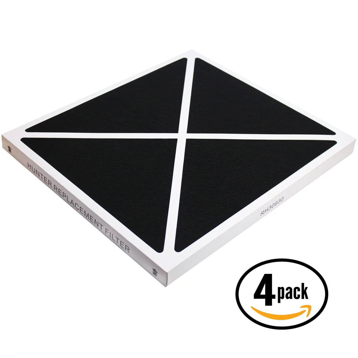 4-Pack Replacement Hunter 30377 Air Purifier Filter - suitable Hunter 30930 Air Filter