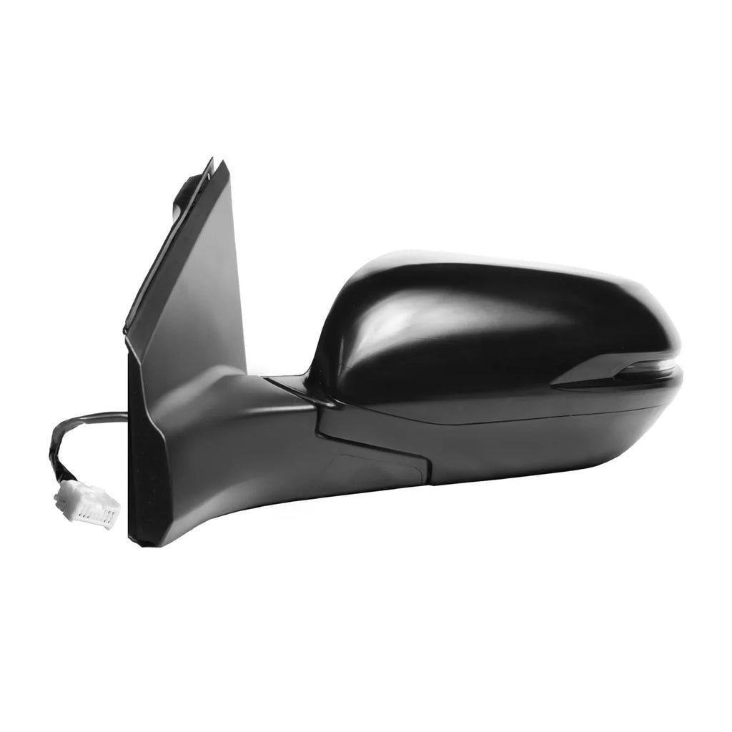 63071H - Fit System Passenger Side Mirror for 17-19 HONDA CR-V EX, EX-L, testured black w/PTM protector, w/turn signal, w/BSDS, foldaway, w/o camera, Heated Power