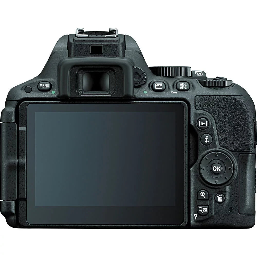 D5500/D5600 Digital Camera with 70-300mm Lens & 128GB | 2x Batteries | Charger | Backpack | Case | Filters | Microphone Bundle