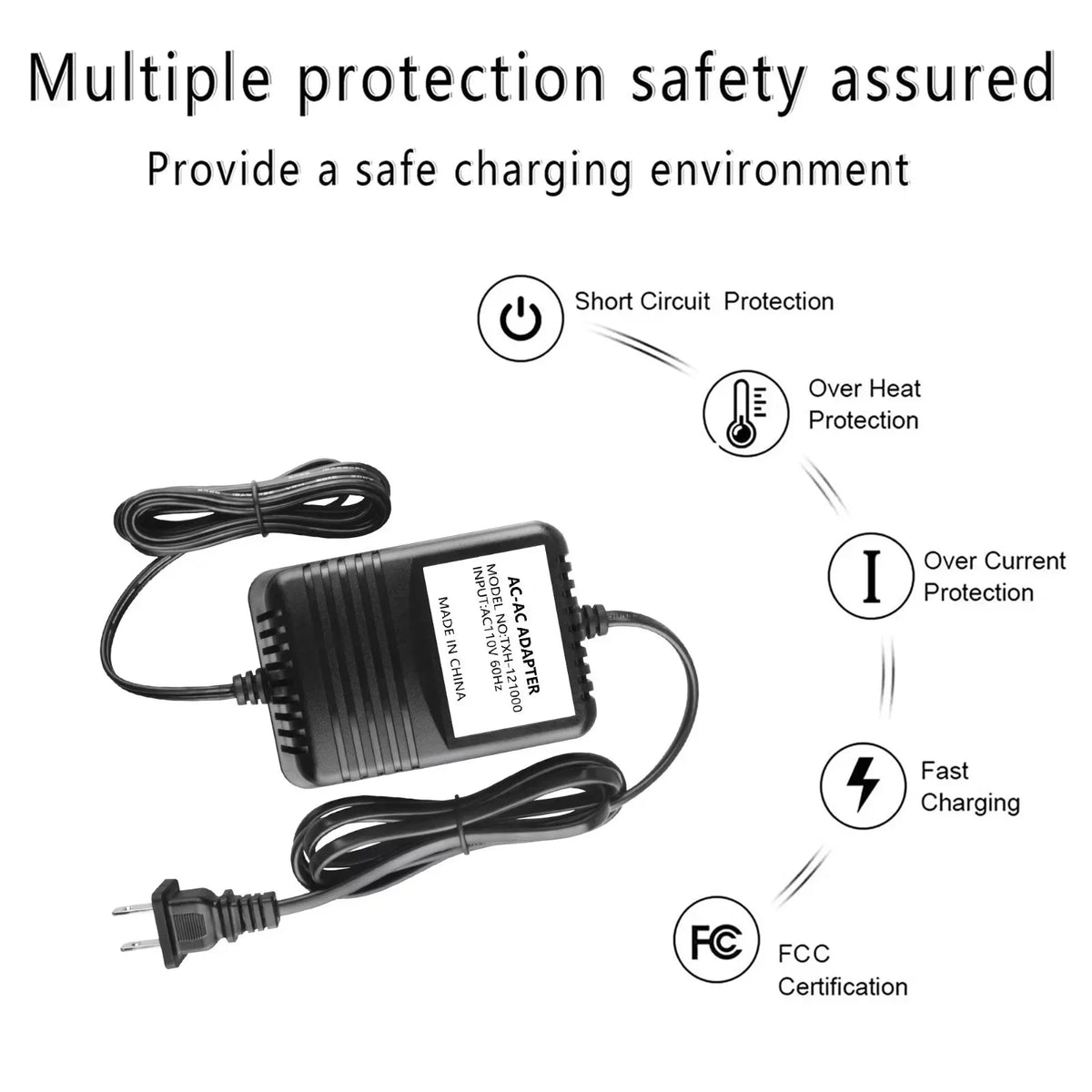 CJP-Geek AC to AC Adapter matching for Nintendo Gameboy Advance SP Neon Wall Clock Power Supply