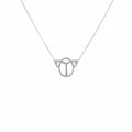 Pre-Owned Cartier Scarab 2PD Necklace/Pendant K18WG White gold (Good)