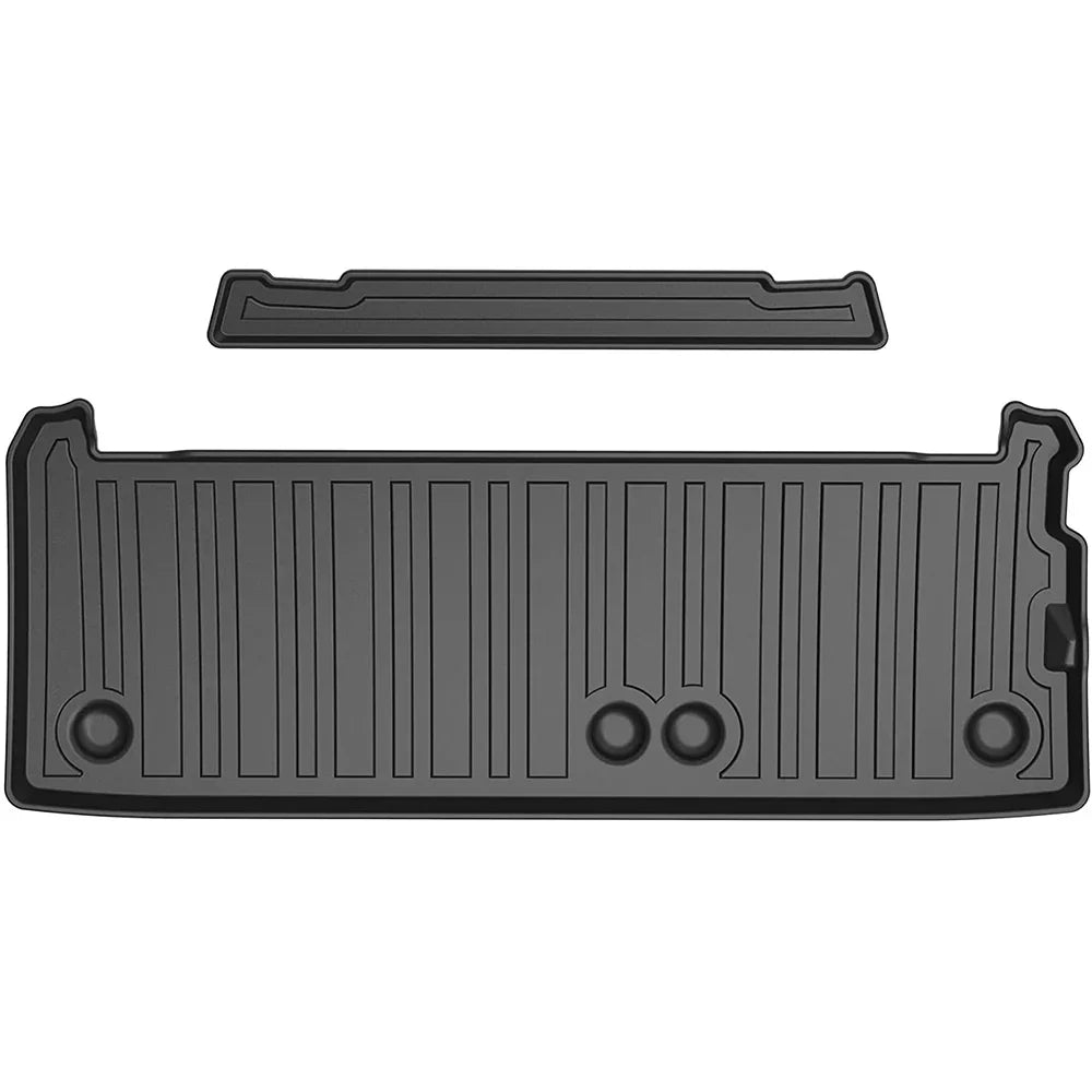 3W Cargo Liner matching for  Sienna 7 seats 2021 2022 2023 TPE All elements Custom Fit Trunk Mat for 2021 2022  Sienna ( Not for Spare Tire Model ), Black