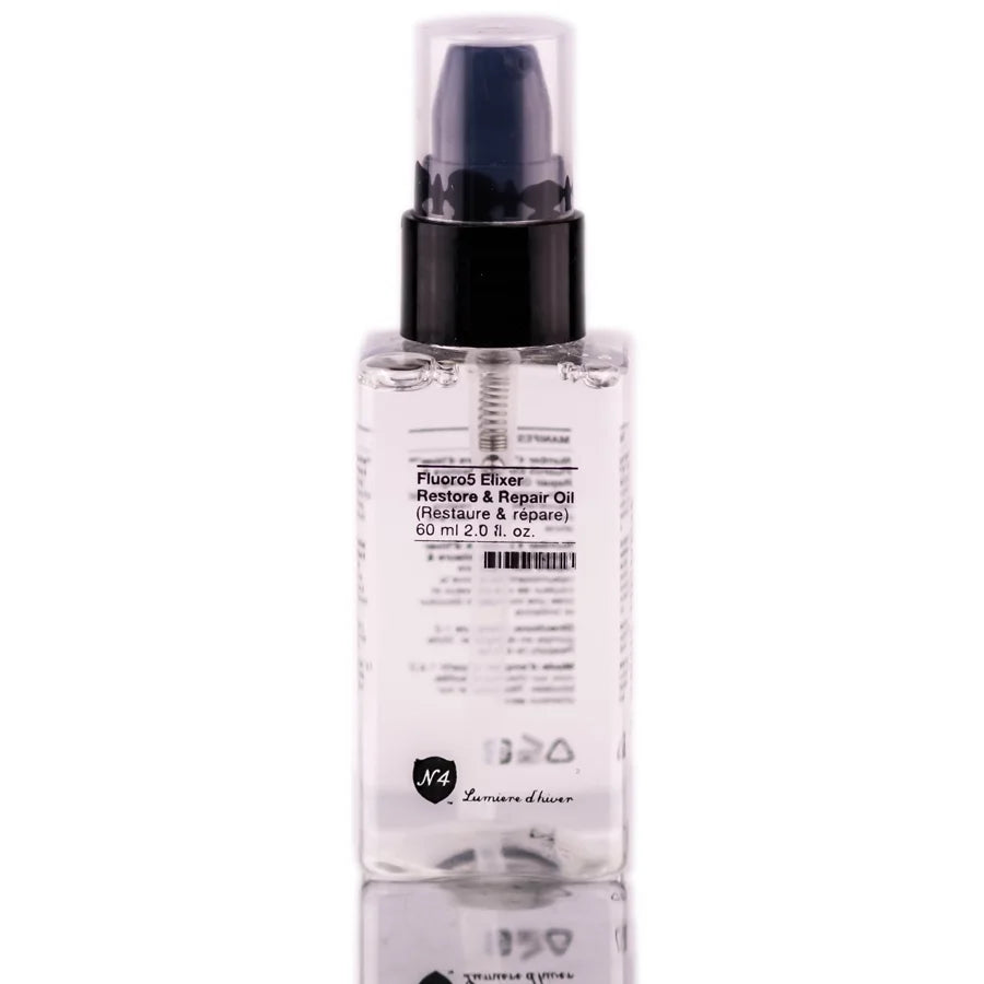 oz.. Number 4 Lumiere d'hiver Fluoro5 Elixer Restore & Repair Oil, 2.0 fl