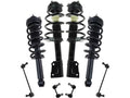 Front and Rear Strut Coil Spring and Sway Bar Link Kit - 8 Piece - appropriate with 2009 - 2018 Dodge Journey 3.5L 3.6L V6 2010 2011 2012 2013 2014 2015 2016 2017