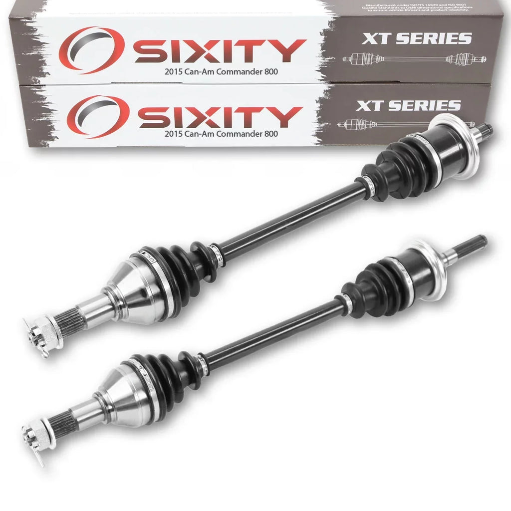 2 pc Sixity XT Front Left Right Axle suitable with Can-Am Commander 800 2015 - STD DPS XT 4X4