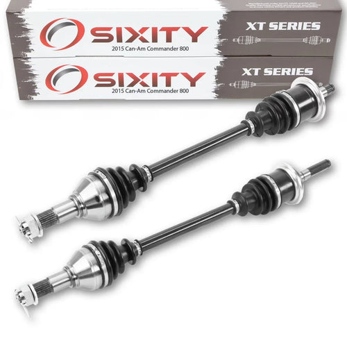 2 pc Sixity XT Front Left Right Axle suitable with Can-Am Commander 800 2015 - STD DPS XT 4X4