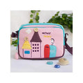 Morning Tweet - Embroidered Applique Swingpack Bag Purse  Wallet Bag & Shoulder Bag. 7.1 x 5.3 x 3.7 in