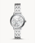 Fossil BQ3711 Reid Multifunction Stainless Steel Watch