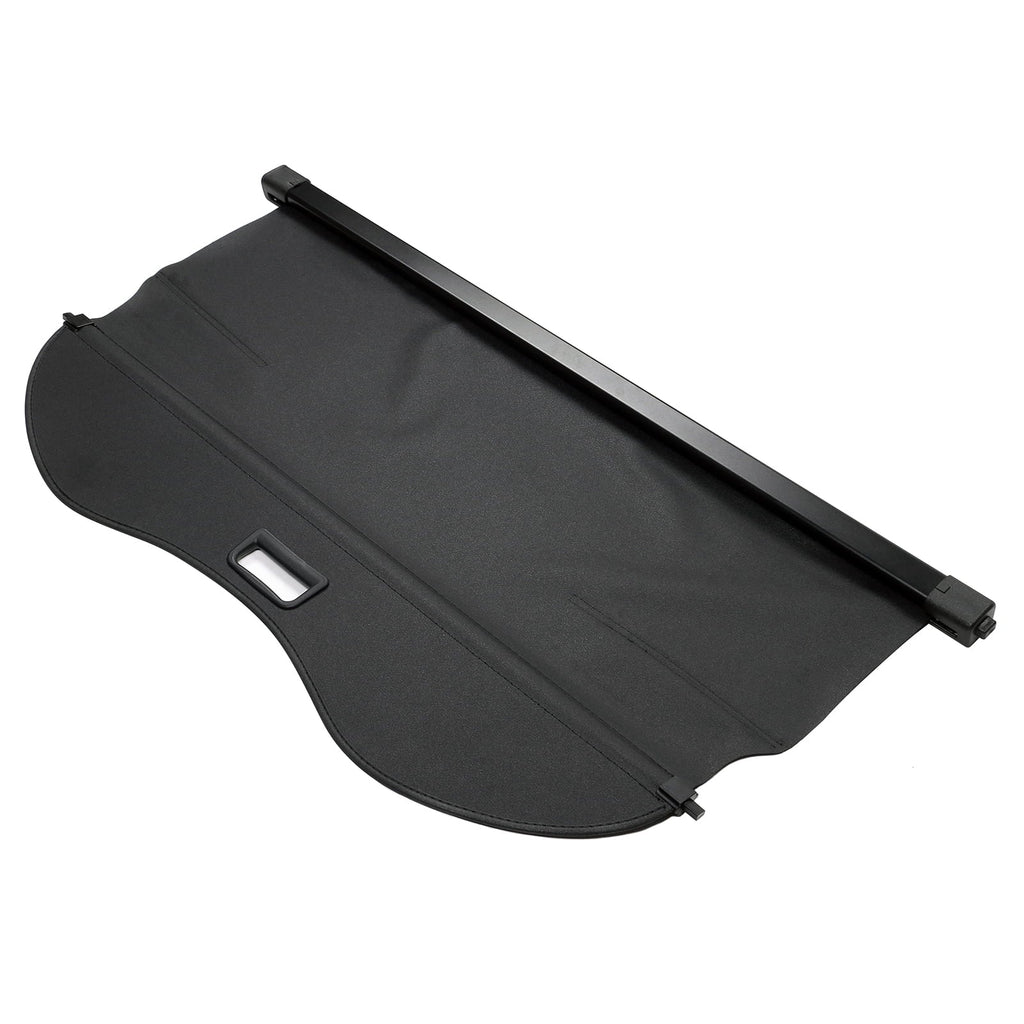 Ikon Motorsports Cargo shield appropriate With 2013-2019  Escape All Models PVC & Aluminum Rod Black Security Rear Trunk wrap Security Retractable Shield