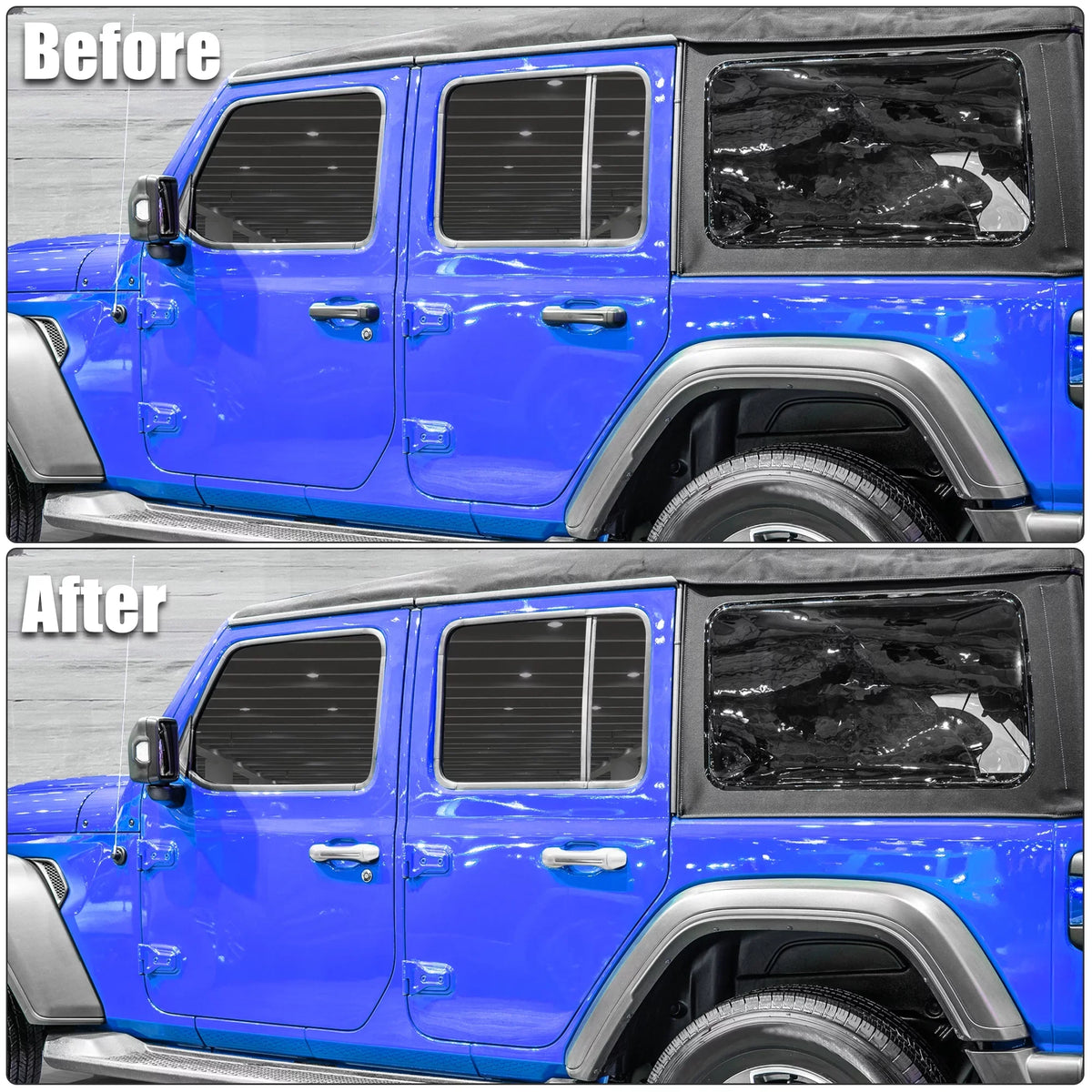 Silver Tone Door Handle Trim protector Kit and Tailgate Handle protector for Jeep Wrangler JL JLU  2 & 4 Doors 2018-2021
