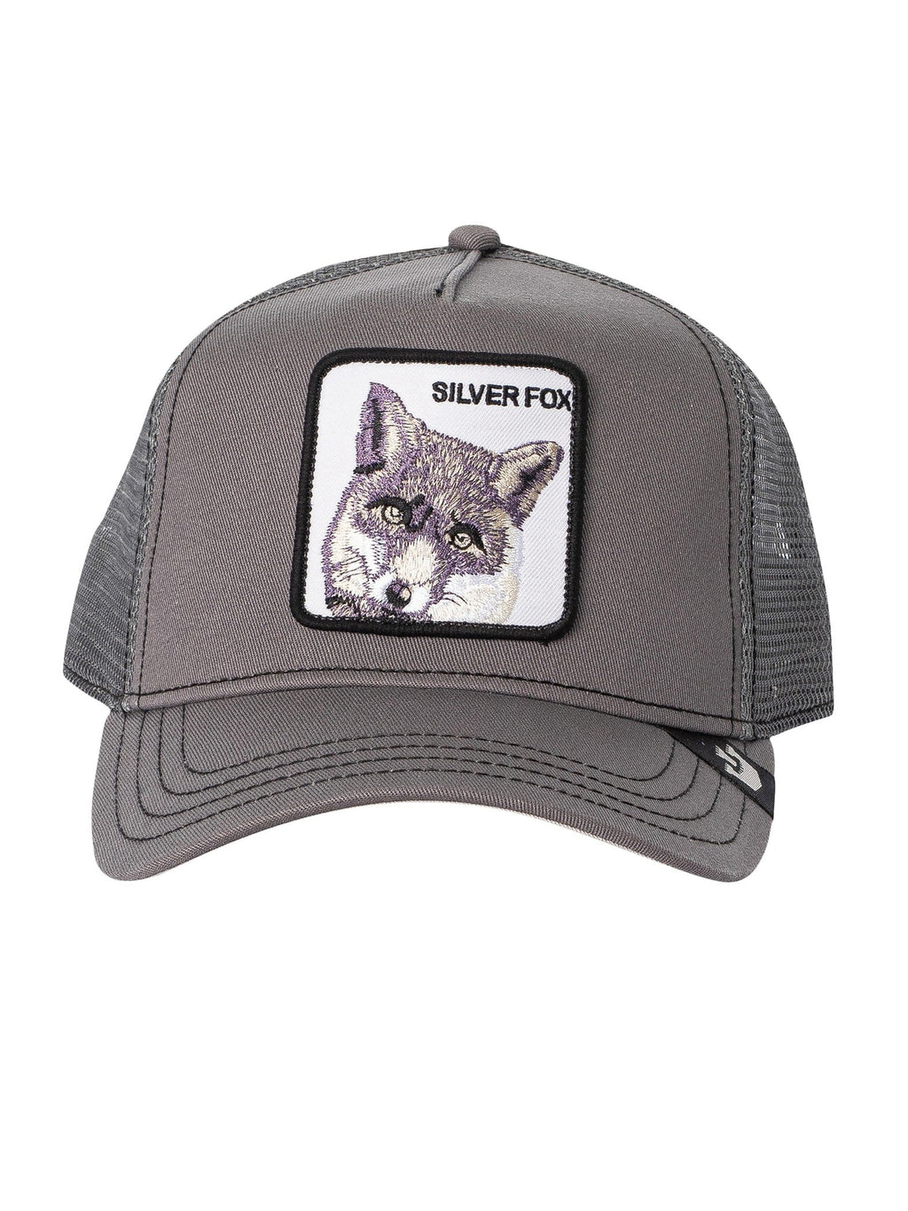 The Silver Fox Trucker Cap, Grey. Goorin Bros