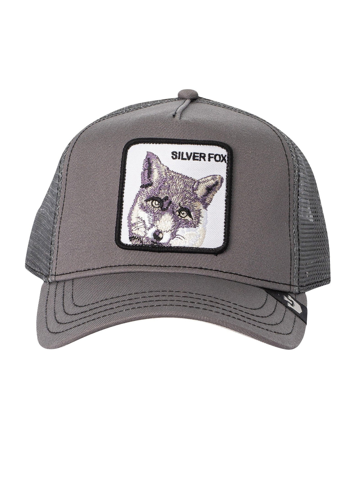 The Silver Fox Trucker Cap, Grey. Goorin Bros