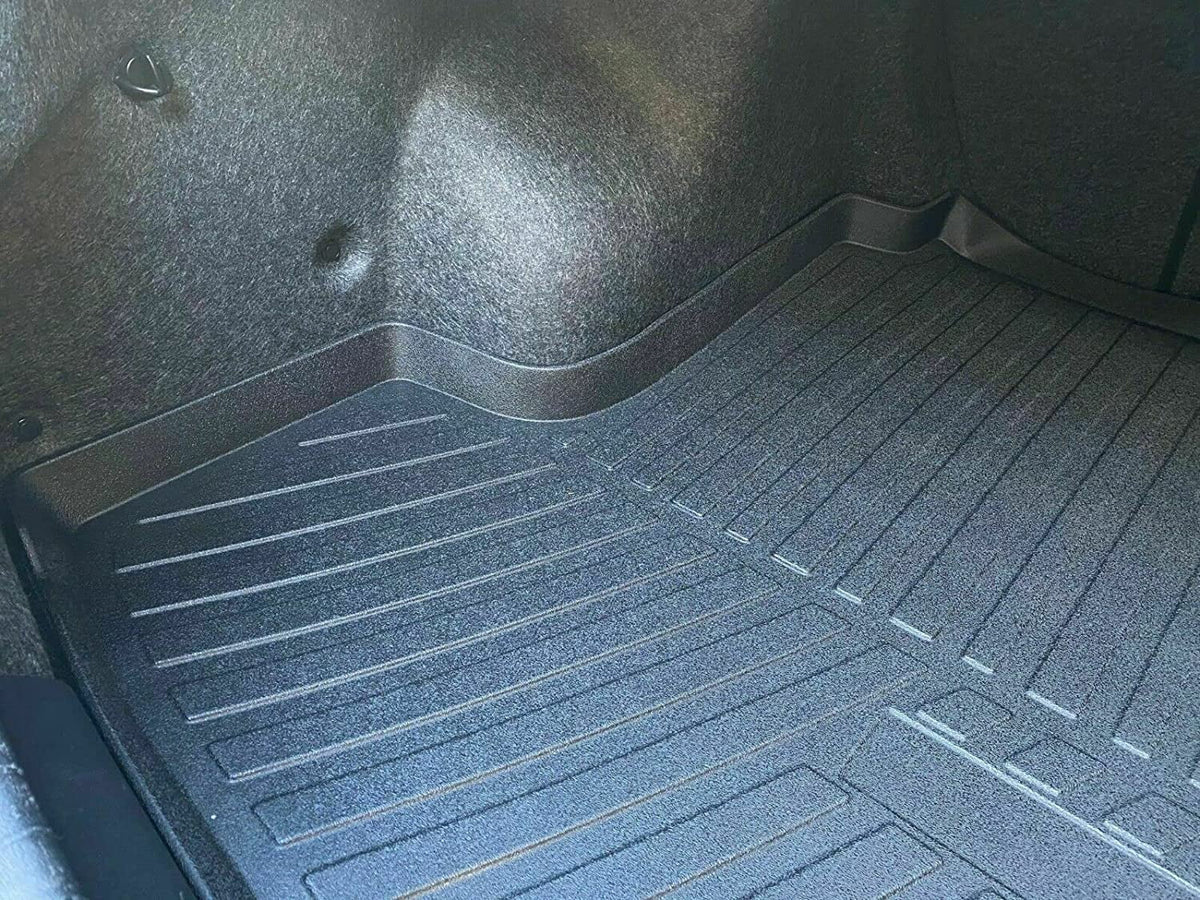 EACCESSORIES EA Cargo Liner – Trunk Mat for Nissan Altima 2013-2023 – climate-immune Trunk Mats for Cars with Raised Lip – Non-Slip Car Trunk Mat Rubber – Easy to Install – Laser Pre-Cut Design
