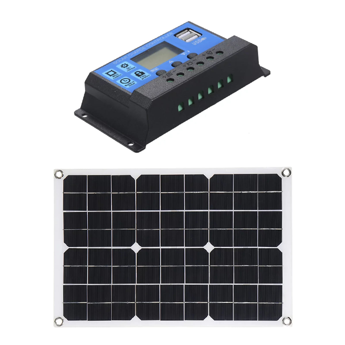 Pinnaco Solar Panel,Solar Panel Solar PWM DC 5V/18V Dual IP65 liquid Resistance 12V/24V Solar USB Car IP65 moisture Resistance 12V/24V Dual Output Solar 50W DC 5V/18V Panel 2 USB 5V/18V Dual Output QISUO