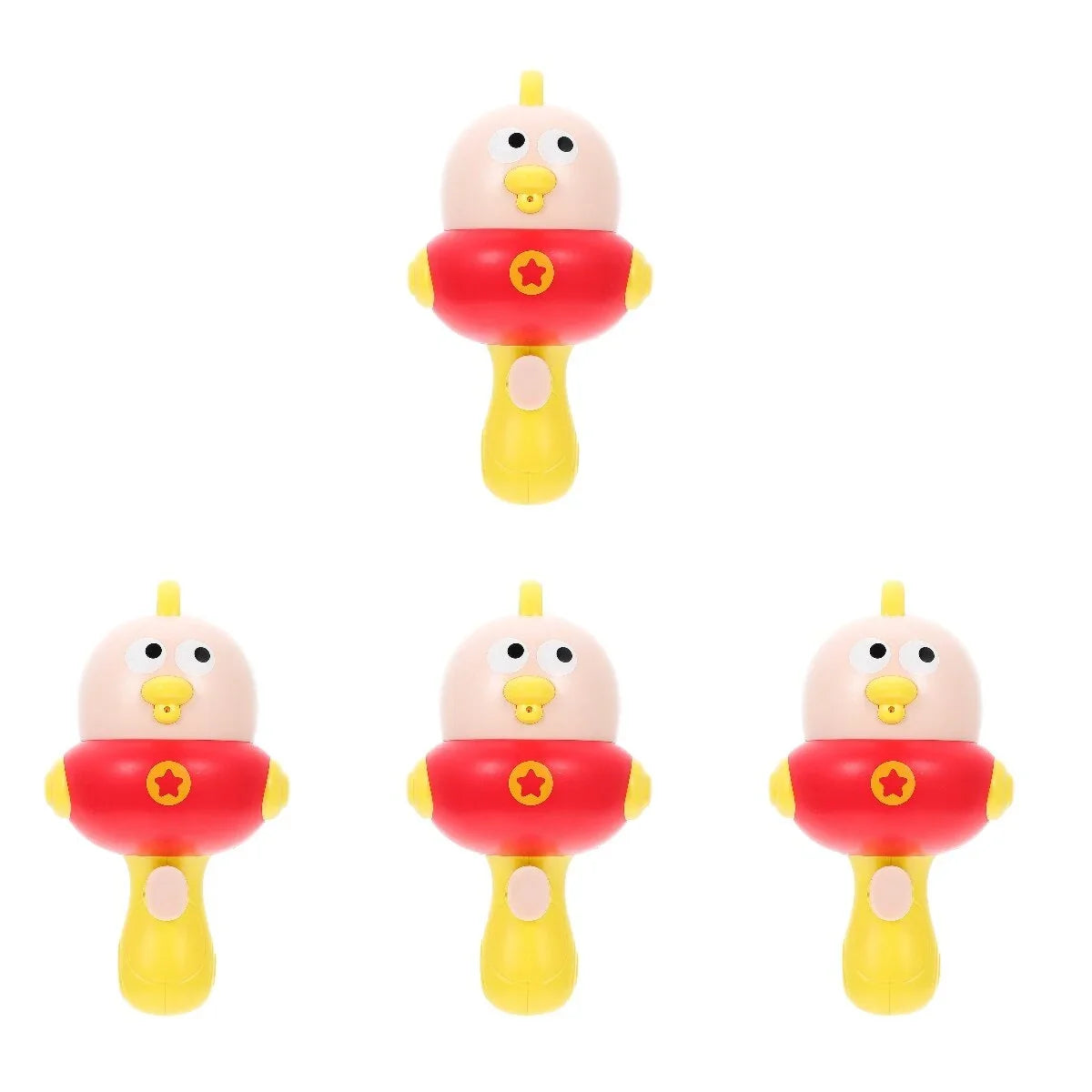 4pcs Interesting Squirt Shooter Wear-protected aqua Toy Interactive Squirt Toy Kids Supply