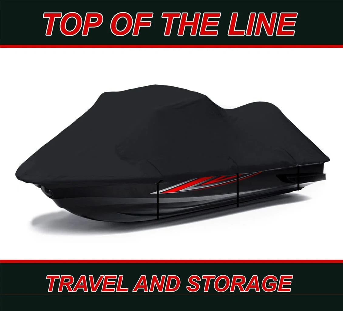 BLACK PWC 600D JET SKI protector suitable for Yamaha Wave Runner FZS 2009 2010 2011 2012 2013 2014 2015 2016