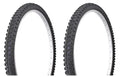 Two Tires Duro 27.5" x 2.20" Black/Black Side Wall DB-1075.. 2 Tires. Tire set