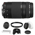 EF 75-300mm f/4-5.6 III Lens + 58mm UV Filter for  700D 1300D