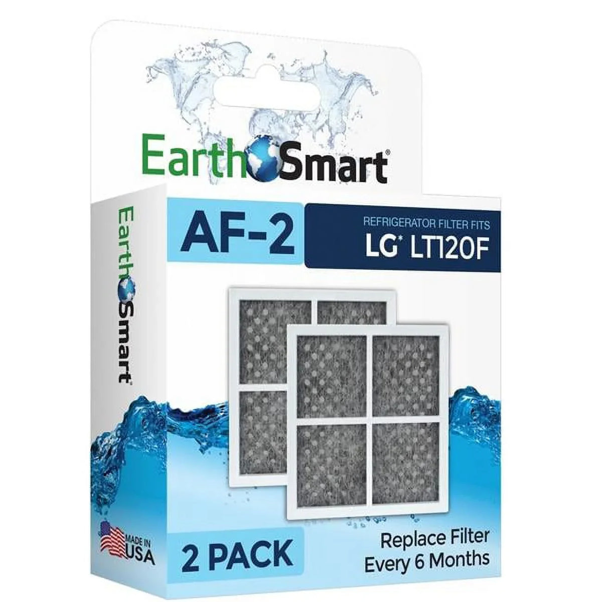 AF-2 Refrigerator Air Filter for  LT120F - Pack of 2