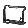 Andoer Cage Aluminum Alloy Video Cage with Cold Shoe Mounts Numerous 14 Inch Screw Holes Replacement for  A7IV/ A7M4/ A1/ A7R4/ A7S3