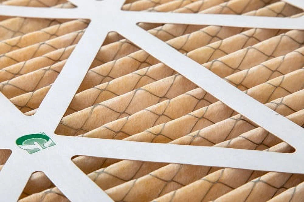 Actual Size: 15-1/2 x 23-1/2 x 7/8. 6 Pack of 16x24x1 MERV 11 Pleated Air Filters by Glasfloss