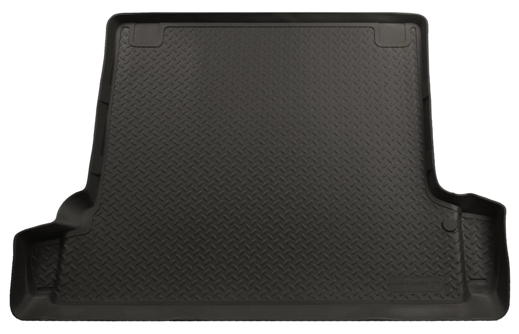 Husky by RealTruck Classic Style Series Cargo Liner Black suitable with 2003-2009  4Runner Cargo area with Double Stack Cargo Tray option
